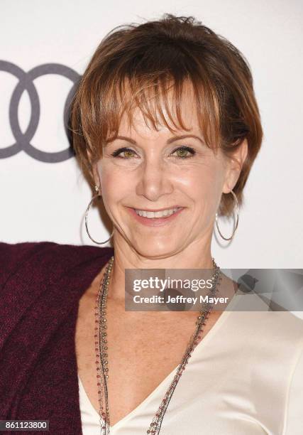 Actress Gabrielle Carteris arrives at the Variety's Power Of Women: Los Angeles at the Beverly Wilshire Four Seasons Hotel on October 13, 2017 in...