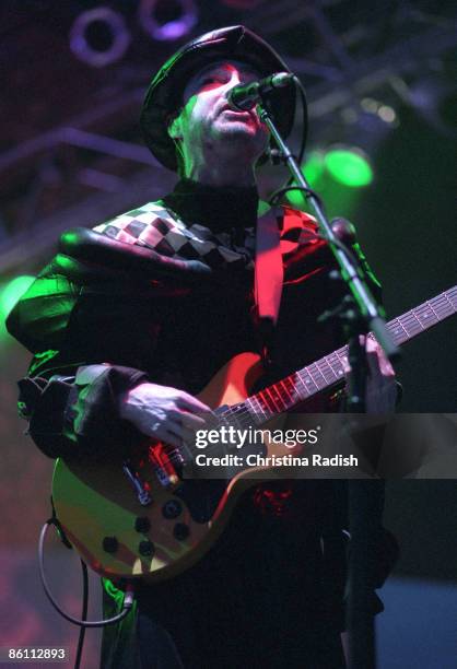 Photo of James RUSSELL MERCER and SHINS; James Russell Mercer performing live on stage at the Vegoose Festival , Sam Boyd Stadium , Las vegas