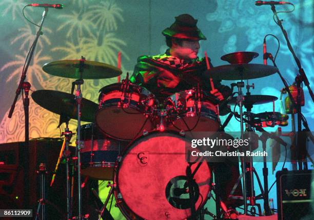 Photo of Jesse SANDOVAL and SHINS; Jesse Sandoval performing live on stage at the Vegoose Festival, Sam Boyd Stadium, Las Vegas