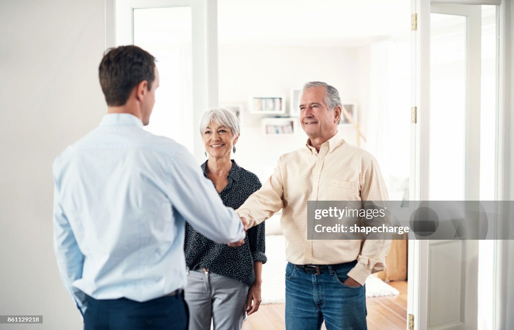 He's there to help take their retirement worries away