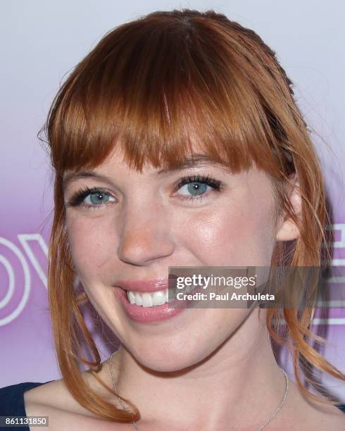 Actress Maddie McGuire attends the premiere of "Lady-Like" at The Academy Of Motion Picture Arts And Sciences on October 13, 2017 in Los Angeles,...