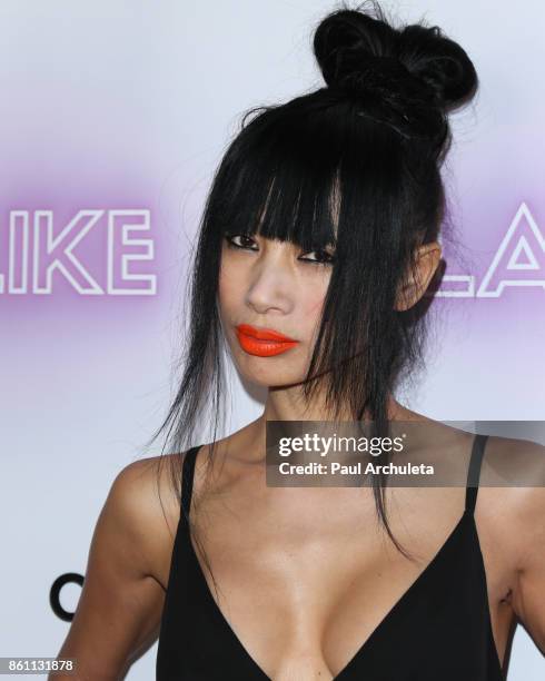 Actress Bai Ling attends the premiere of "Lady-Like" at The Academy Of Motion Picture Arts And Sciences on October 13, 2017 in Los Angeles,...