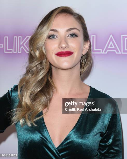 Actress Landry Allbright attends the premiere of "Lady-Like" at The Academy Of Motion Picture Arts And Sciences on October 13, 2017 in Los Angeles,...