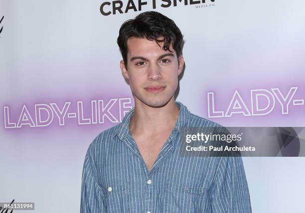 Actor Andrew Matarazzo attends the premiere of "Lady-Like" at The Academy Of Motion Picture Arts And Sciences on October 13, 2017 in Los Angeles,...