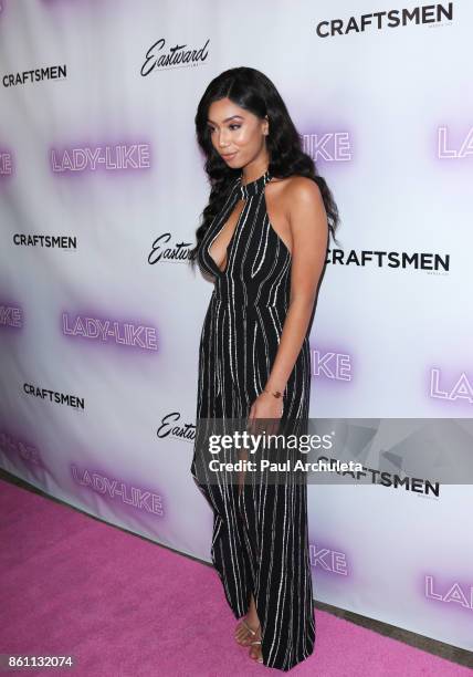 Actress Brittany Panzer attends the premiere of "Lady-Like" at The Academy Of Motion Picture Arts And Sciences on October 13, 2017 in Los Angeles,...