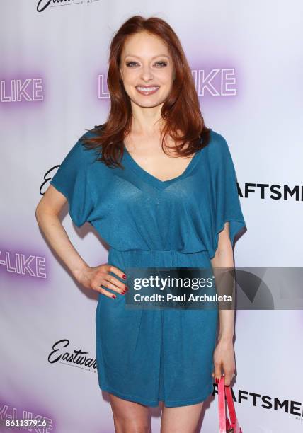 Actress Elizabeth J. Carlisle attends the premiere of "Lady-Like" at The Academy Of Motion Picture Arts And Sciences on October 13, 2017 in Los...