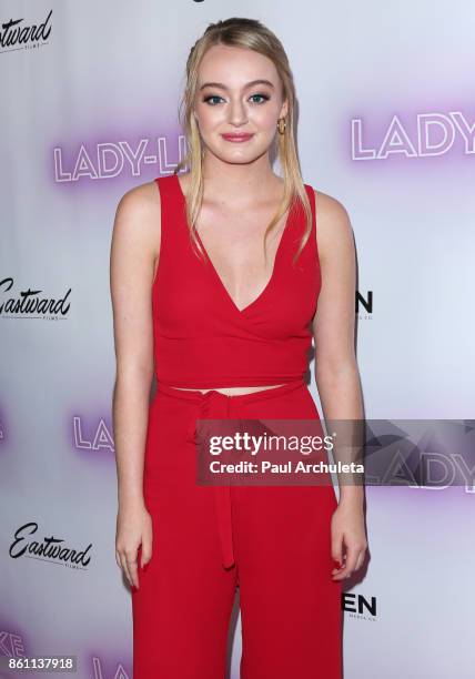 Actress Savannah Kennick attends the premiere of "Lady-Like" at The Academy Of Motion Picture Arts And Sciences on October 13, 2017 in Los Angeles,...