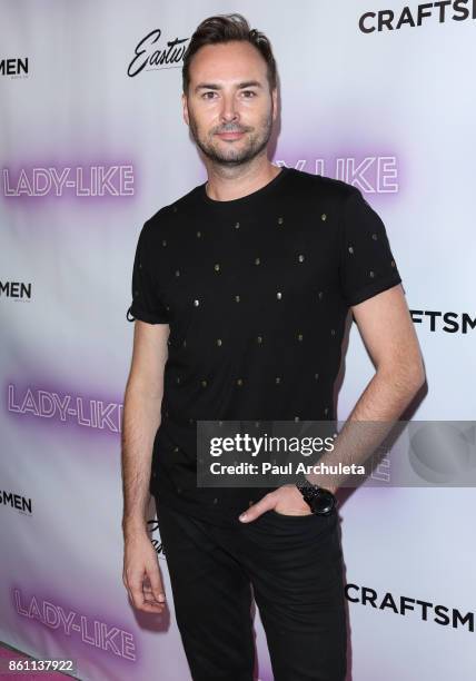 Actor Nick Hardcastle attends the premiere of "Lady-Like" at The Academy Of Motion Picture Arts And Sciences on October 13, 2017 in Los Angeles,...