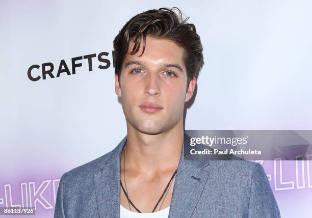 Actor Zak Steiner attends the premiere of "Lady-Like" at The Academy Of Motion Picture Arts And Sciences on October 13, 2017 in Los Angeles,...