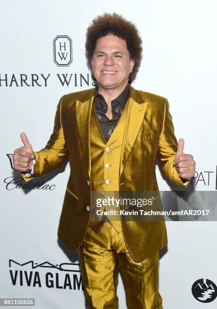 Romero Britto at amfAR Los Angeles 2017 at Ron Burkle's Green Acres Estate on October 13, 2017 in Beverly Hills, Californi
