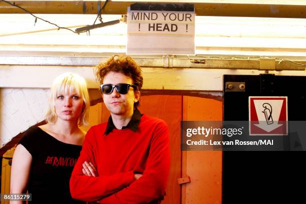 Photo of RAVEONETTES; Sharin Foo, Sune Rose Wagner