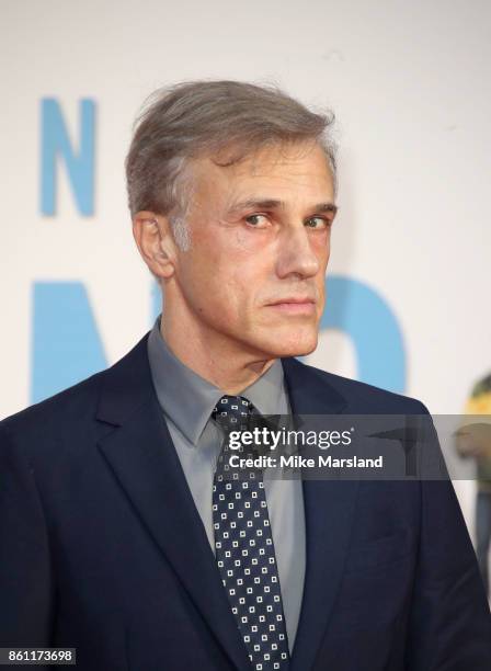 Christoph Waltz attends the BFI Patron's Gala & UK Premiere of "Downsizing" during the 61st BFI London Film Festival on October 13, 2017 in London,...