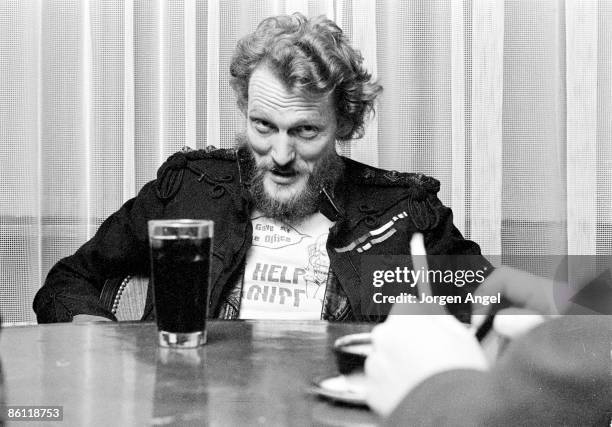 Photo of Ginger BAKER; Ginger Baker Copenhagen, Denmark