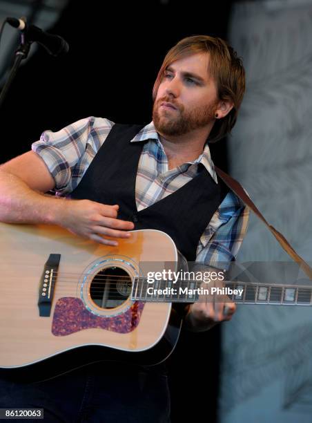 Photo of Josh PYKE, performing live onstage at Flemington Racecourse