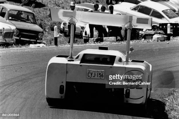 Phil Hill, Chaparral 2F, Targa Florio, Sicily, 14 May 1967.