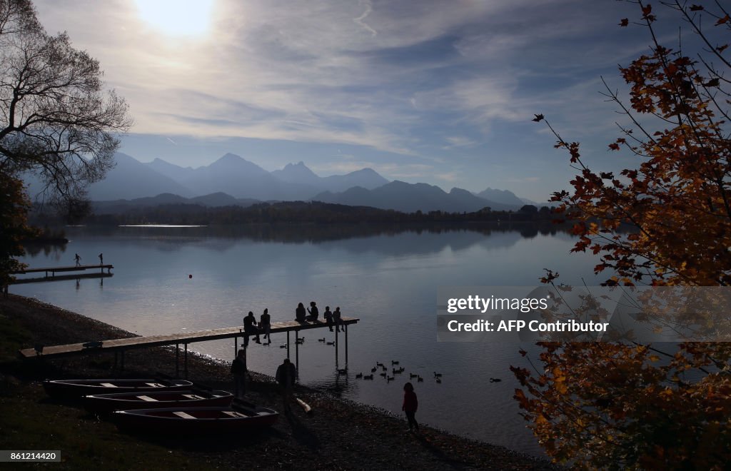 TOPSHOT-GERMANY-WEATHER-FEATURE