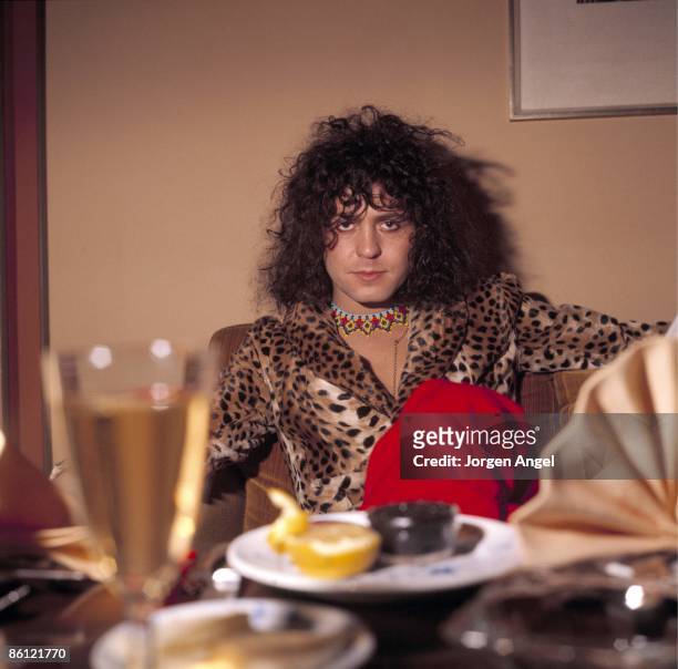Photo of Marc BOLAN; Marc Bolan - T-Rex, Palace Hotel, Copenhagen, March 1973
