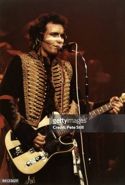 Photo of Adam ANT and ADAM & THE ANTS, Adam Ant performing on stage