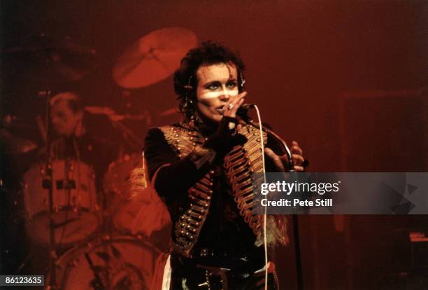 Photo of Adam ANT and ADAM & THE ANTS, Adam Ant performing on stage