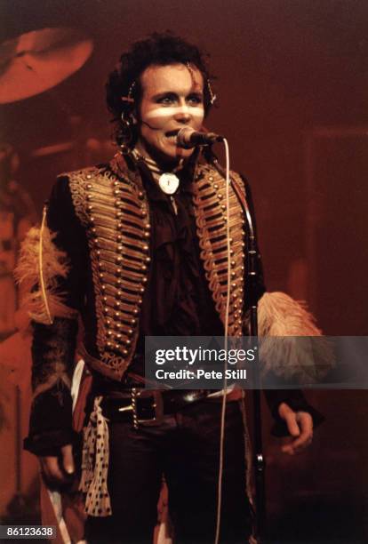 Photo of Adam ANT and ADAM & THE ANTS, Adam Ant performing on stage