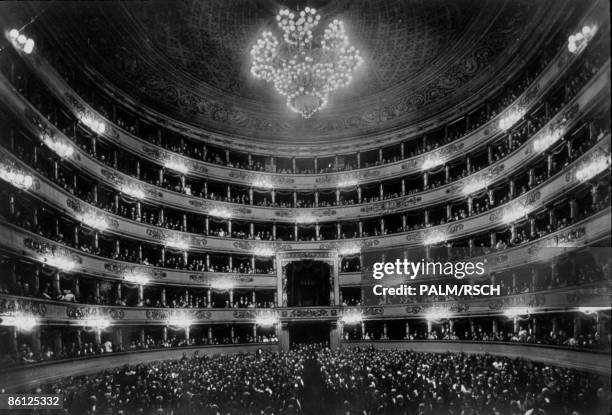 Photo of LA SCALA; the theatre at the Scala, Milan