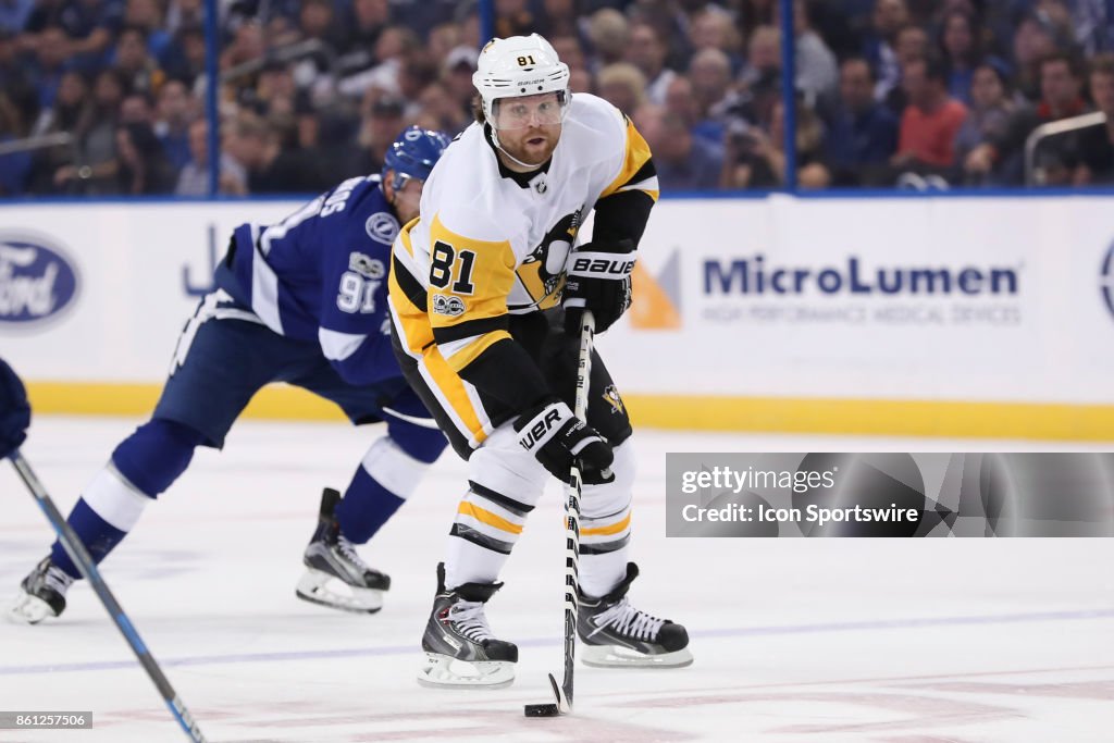 NHL: OCT 12 Penguins at Lightning