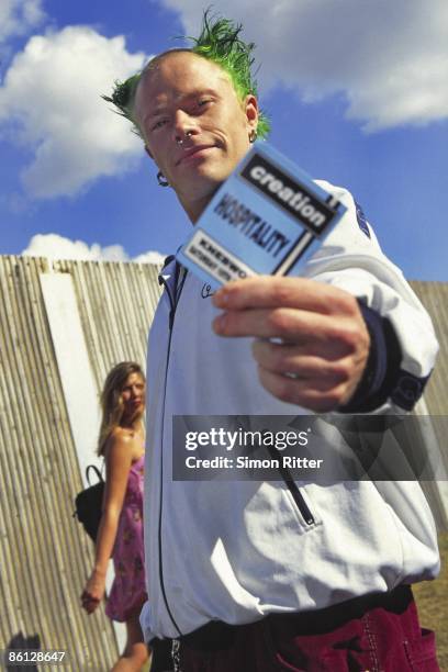 Photo of Keith FLINT and PRODIGY; Keith Flint