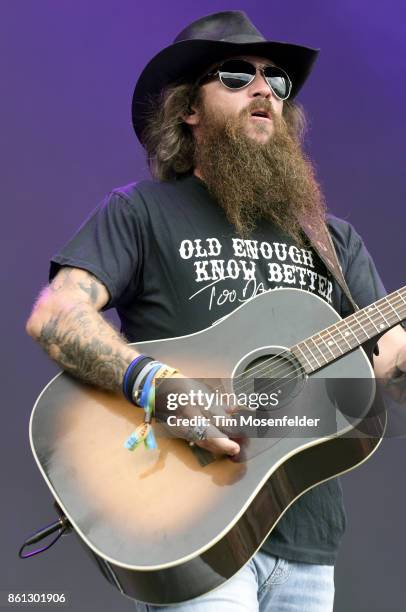 Cody Jinks performs during the Austin City Limits Music Festival at Zilker Park on October 7, 2017 in Austin, Texas.