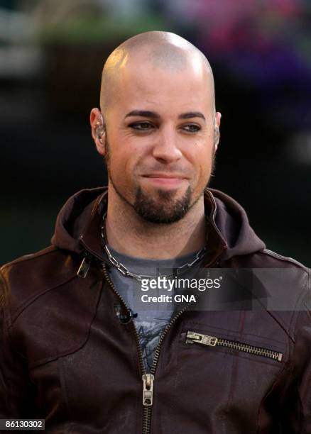 Photo of DAUGHTRY; Chris Daughtry performs on the Good Morning America Summer Concert Series in New York City on June 1, 2007. Photos by GNA