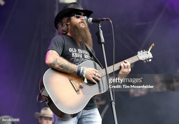 Cody Jinks performs during the Austin City Limits Music Festival at Zilker Park on October 7, 2017 in Austin, Texas.
