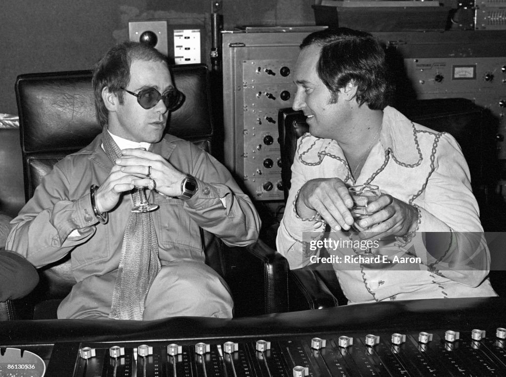 Photo of Elton JOHN and Neil SEDAKA