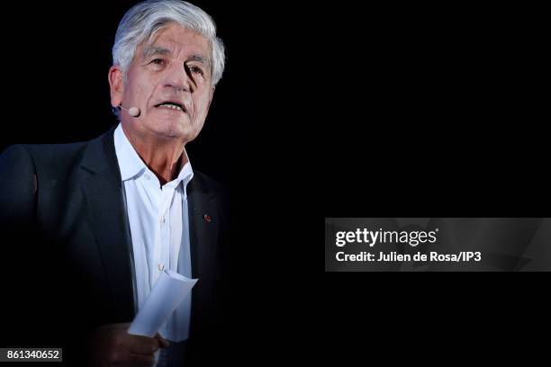 Publicis Group CEO Maurice Levy attends the third edition of Bpifrance INNO generation at AccorHotels Arena on October 12, 2017 in Paris, France....