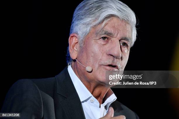 Publicis Group CEO Maurice Levy attends the third edition of Bpifrance INNO generation at AccorHotels Arena on October 12, 2017 in Paris, France....