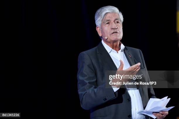 Publicis Group CEO Maurice Levy attends the third edition of Bpifrance INNO generation at AccorHotels Arena on October 12, 2017 in Paris, France....