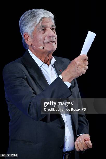 Publicis Group CEO Maurice Levy attends the third edition of Bpifrance INNO generation at AccorHotels Arena on October 12, 2017 in Paris, France....