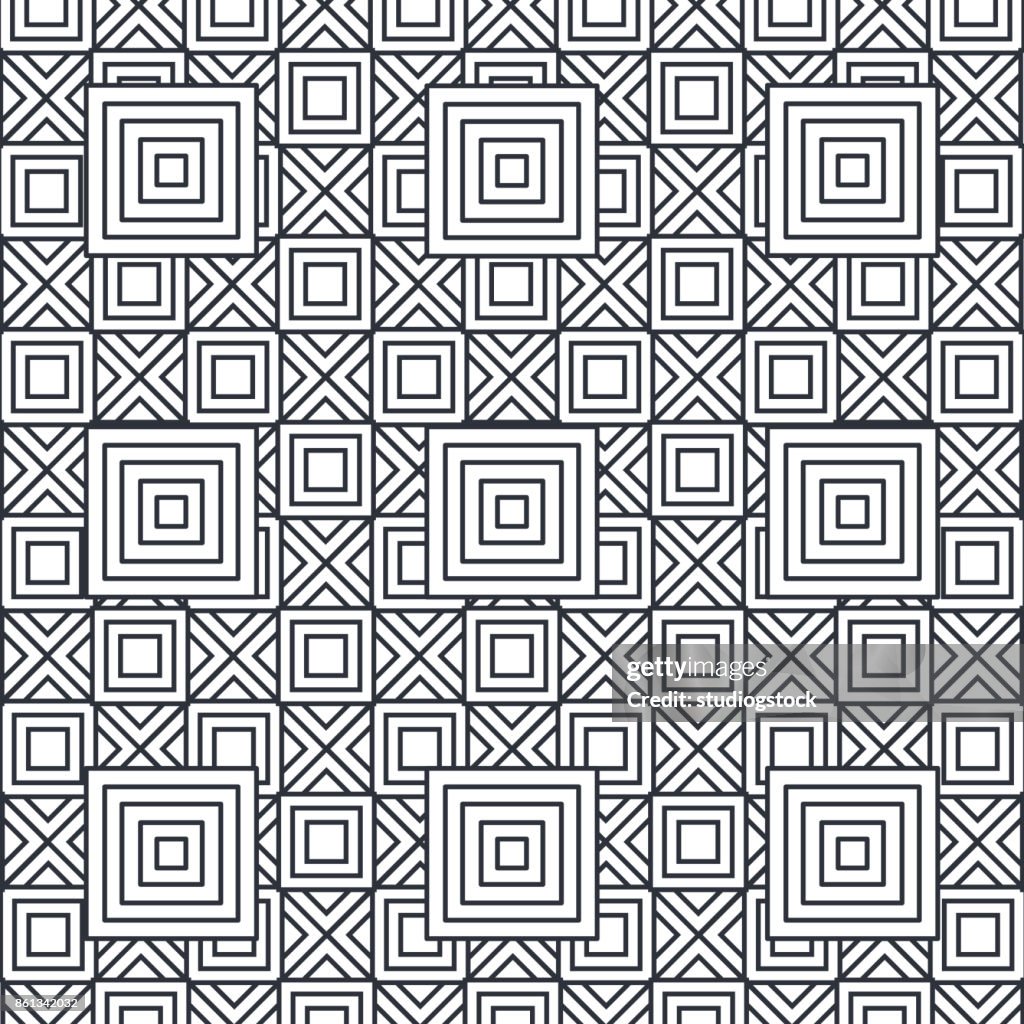 Two Figures Pattern Geometric Figures Pattern Background High-Res Vector Graphic - Getty Images