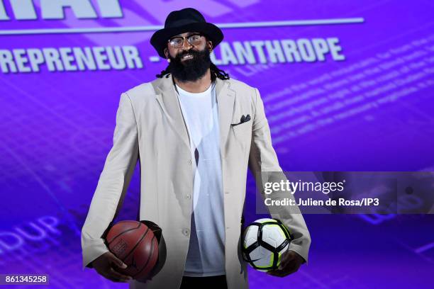 Champion Ronny Turiaf attends the third edition of Bpifrance INNO generation at AccorHotels Arena on October 12, 2017 in Paris, France. This event...