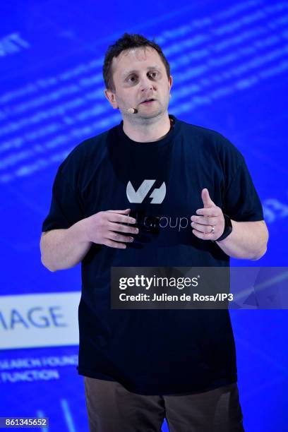 Founder and General Director of French Internet Service Provider OVH Octave Klaba attends the third edition of Bpifrance INNO generation at...