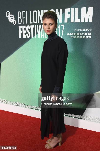 Eili Harboe attends the UK Premiere of "Thelma" during the 61st BFI London Film Festival on October 14, 2017 in London, England.