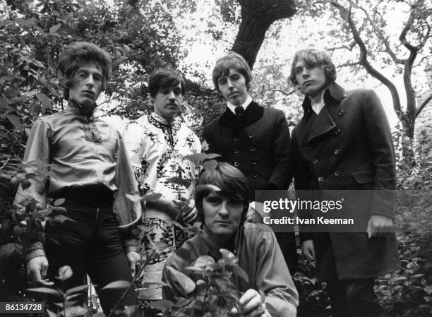 English rock band Procol Harum posed in London in May 1967. Members of the group are, from left, Ray Royer, Gary Brooker , Bobby Harrison , David...