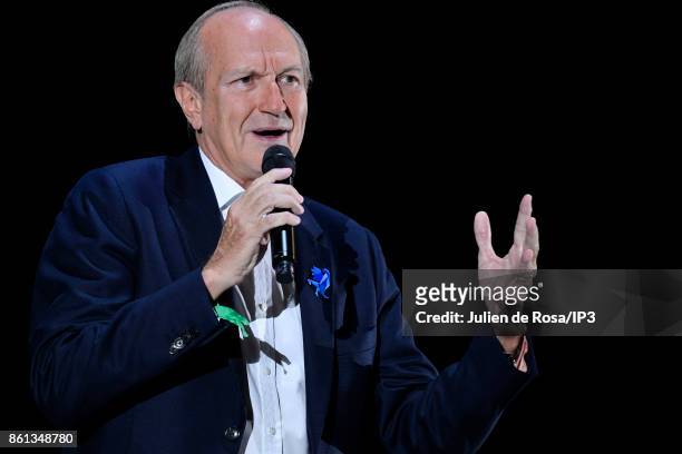 Oreal CEO Jean Paul Agon attends the third edition of Bpifrance INNO generation at AccorHotels Arena on October 12, 2017 in Paris, France. This event...