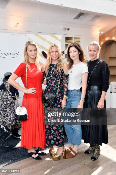 Kelly Sawyer Patricof, Rachel Zoe, Alex Edenborough and Ali Taekman attend Bonpoint & Baby2Baby Celebrate At Au Fudge With Estee Stanley, Kelly...