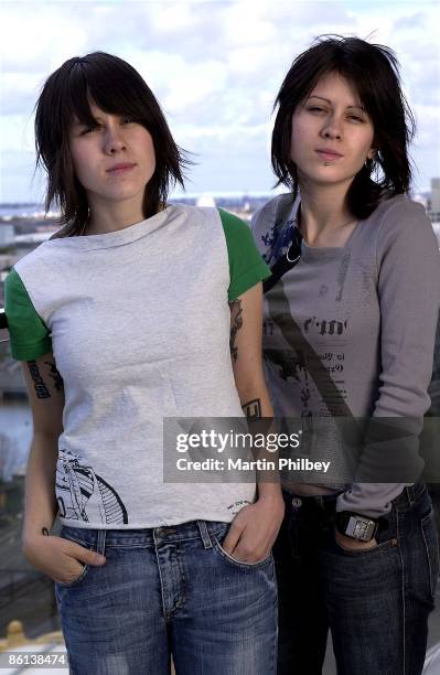 Photo of TEGAN & SARA; Tegan and Sara, 27th August 2003, Melbourne - Australia