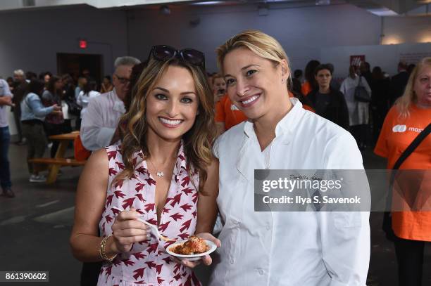 Giada De Laurentiis and Donatella Arpaia attend the Food Network & Cooking Channel New York City Wine & Food Festival Presented By Coca-Cola - Alfa...
