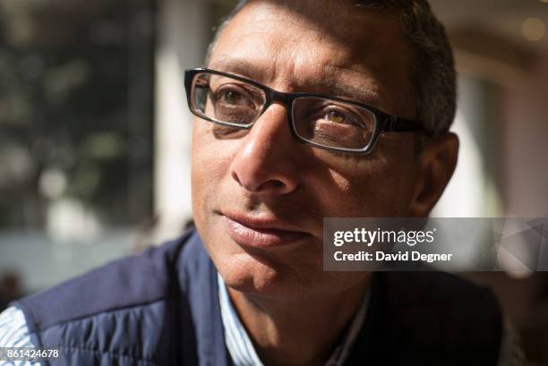March 30: Portrait of Khalid Ismail, Chairman of KI Angel investment fund on March 30, 2017 in Cairo, Egypt. He often meets possible partners at the...