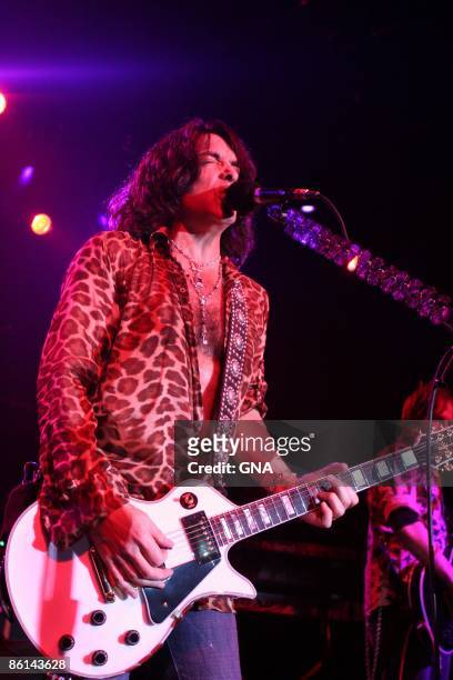 Photo of Paul STANLEY, Paul Stanley performs on his solo tour at Irving Plaza in New York City, on October 28, 2006. Photos by GNA
