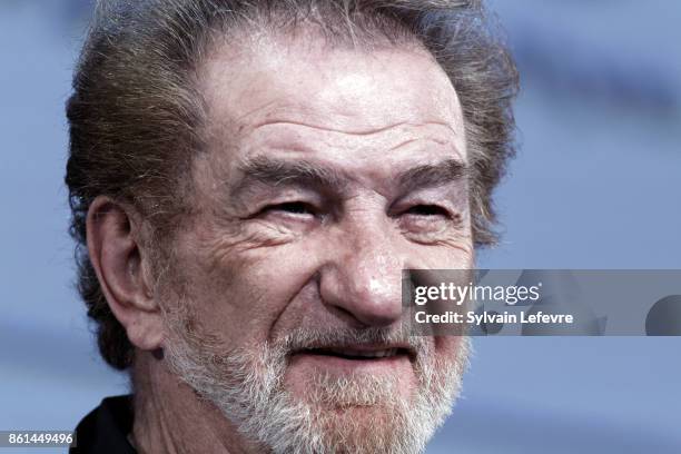 Eddy Mitchell attends the opening ceremony of 9th Film Festival Lumiere In Lyon on October 14, 2017 in Lyon, France.
