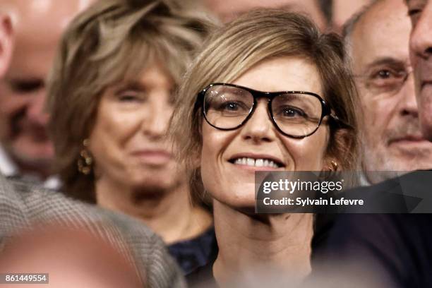 Marina Fois attends the opening ceremony of 9th Film Festival Lumiere In Lyon on October 14, 2017 in Lyon, France.