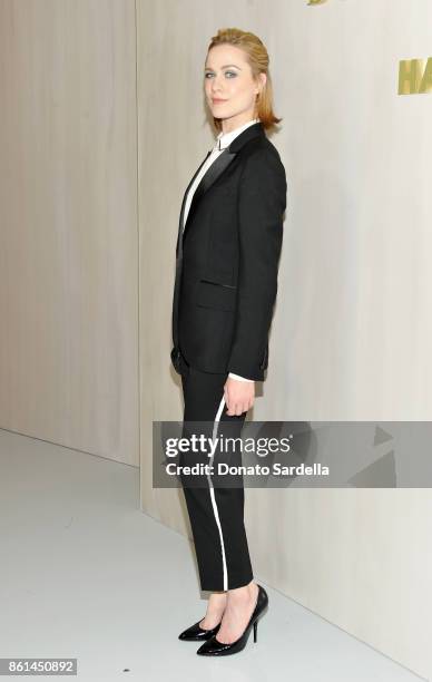 Evan Rachel Wood, wearing Bottega Veneta, at the Hammer Museum 15th Annual Gala in the Garden with Generous Support from Bottega Veneta on October...