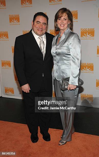 Chef Emeril Lagasse and Alden Lovelace attend the Food Bank For New York City's Sixth Annual Can-Do Awards at Abigail Kirsch's Pier Sixty at Chelsea...